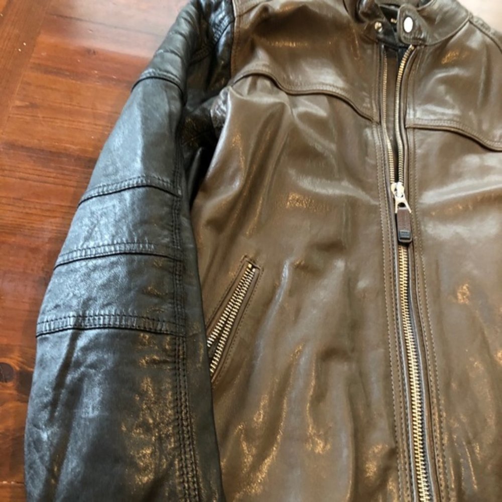 Men’s Stylish Rudsak Leather Jacket - Picture 13 of 15